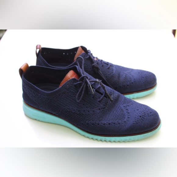 Cole Haan Men's ZERØGRAND Wingtip Oxfords - Picture 1 of 11